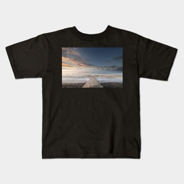 Sheringham seafront Kids T-Shirt by Robert john